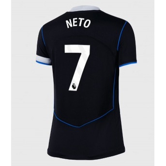 Billige Fotballdrakt Chelsea Pedro Neto #7 Replika Tredjedrakt Dame 2025-26 Kortermet